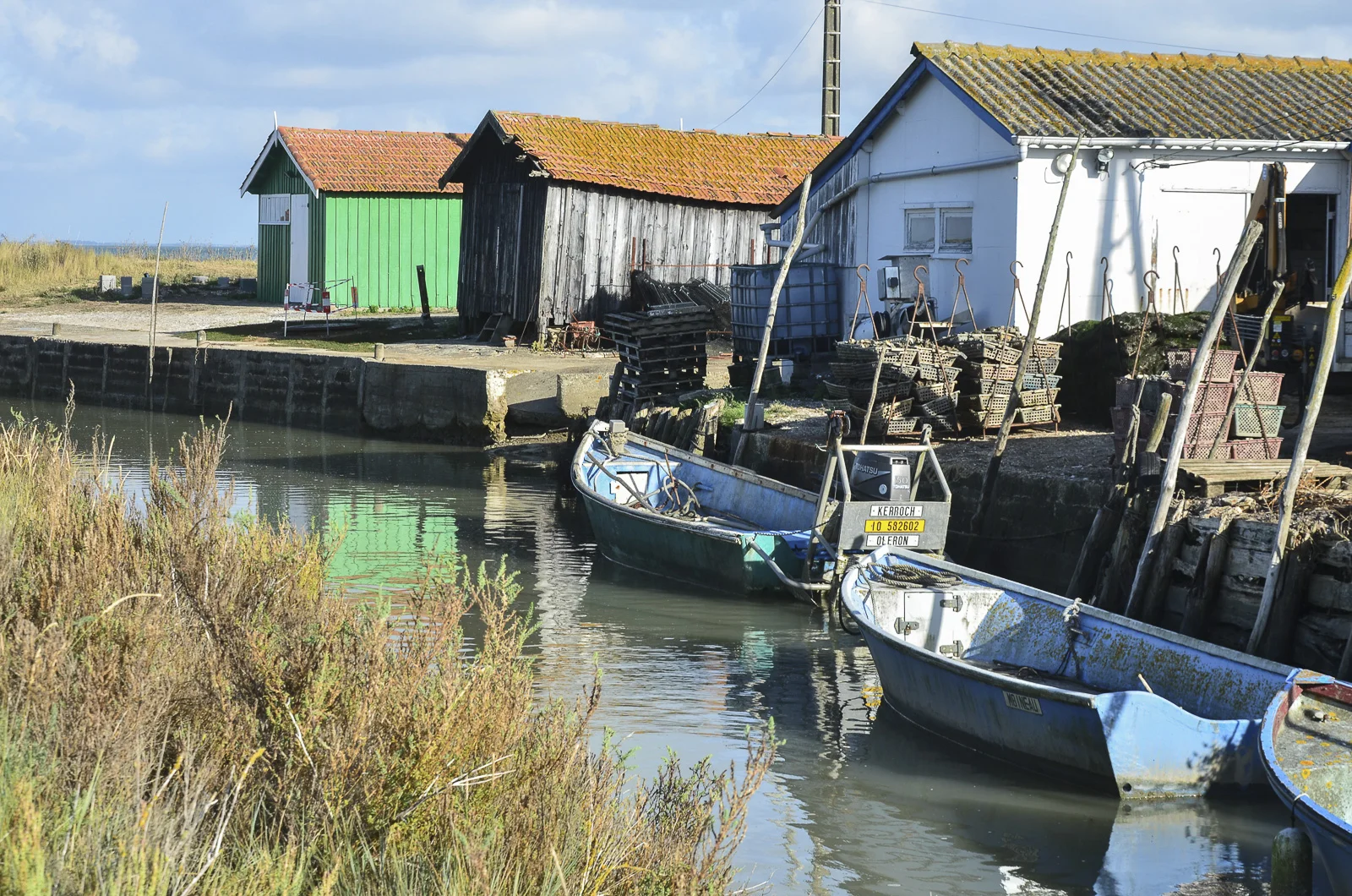 Site ostréicole de Fort Royer (île d'Oléron)