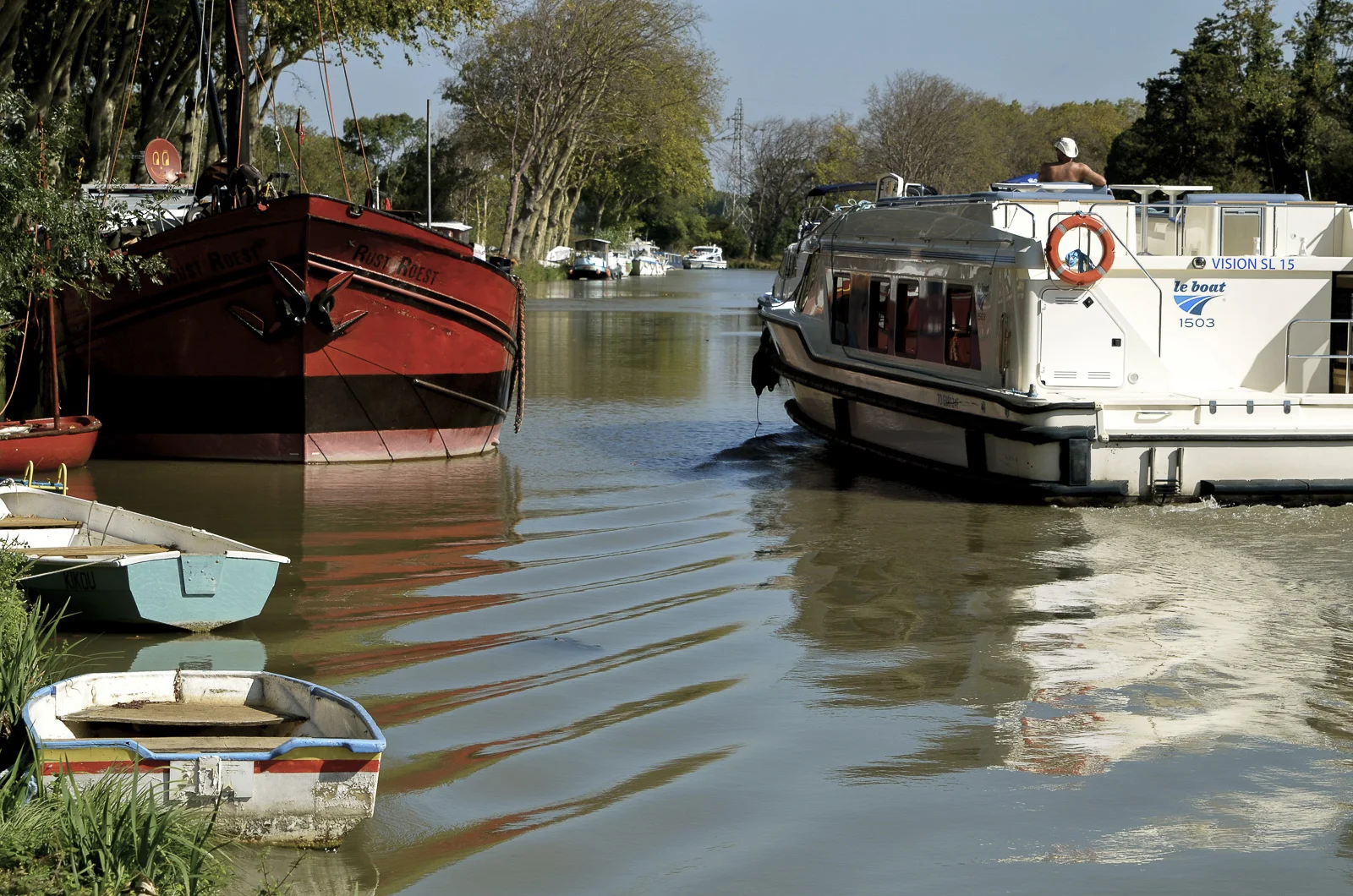 Le Somail, canal du Midi