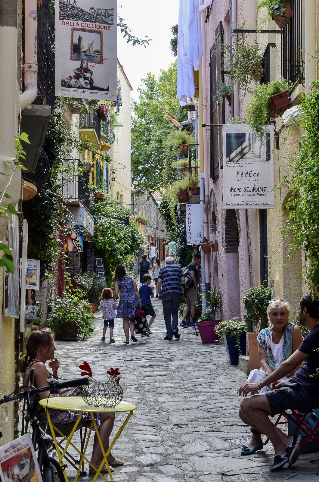 Collioure, quartier du Mouret (66)