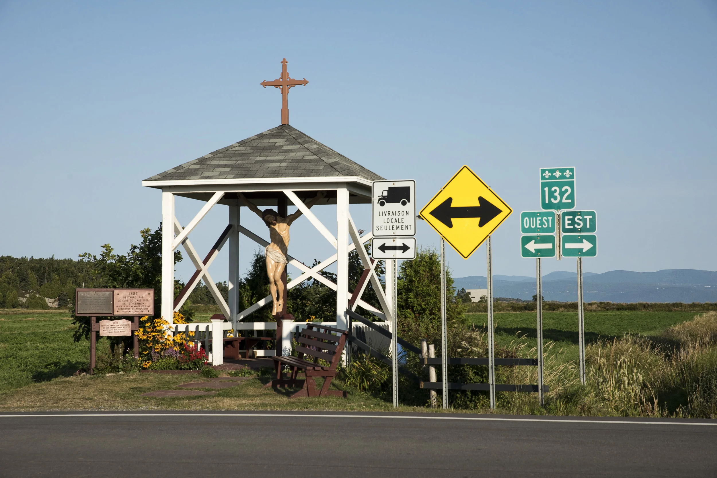 Kamouraska, route 132