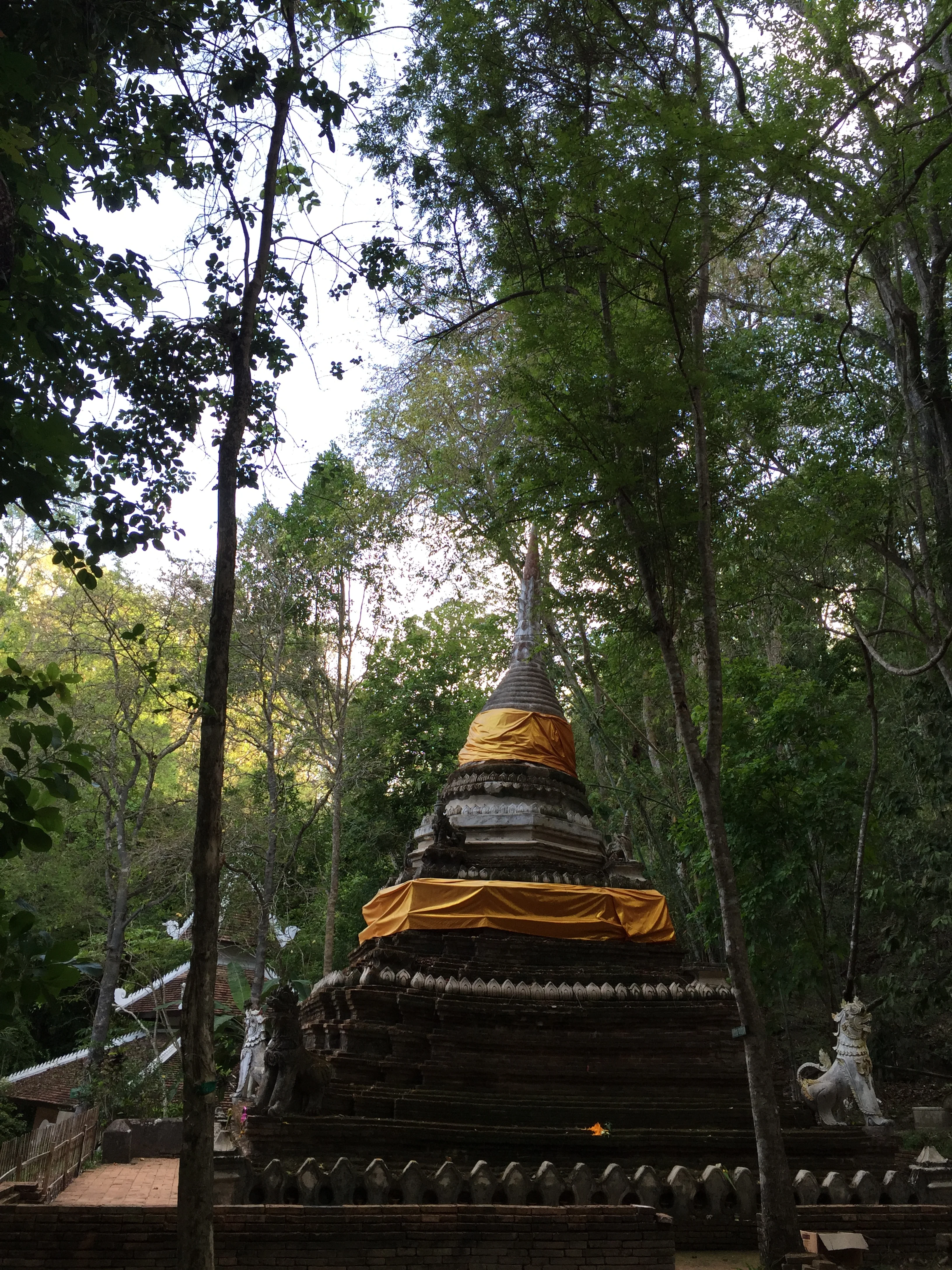 This stupa is hundreds of years old