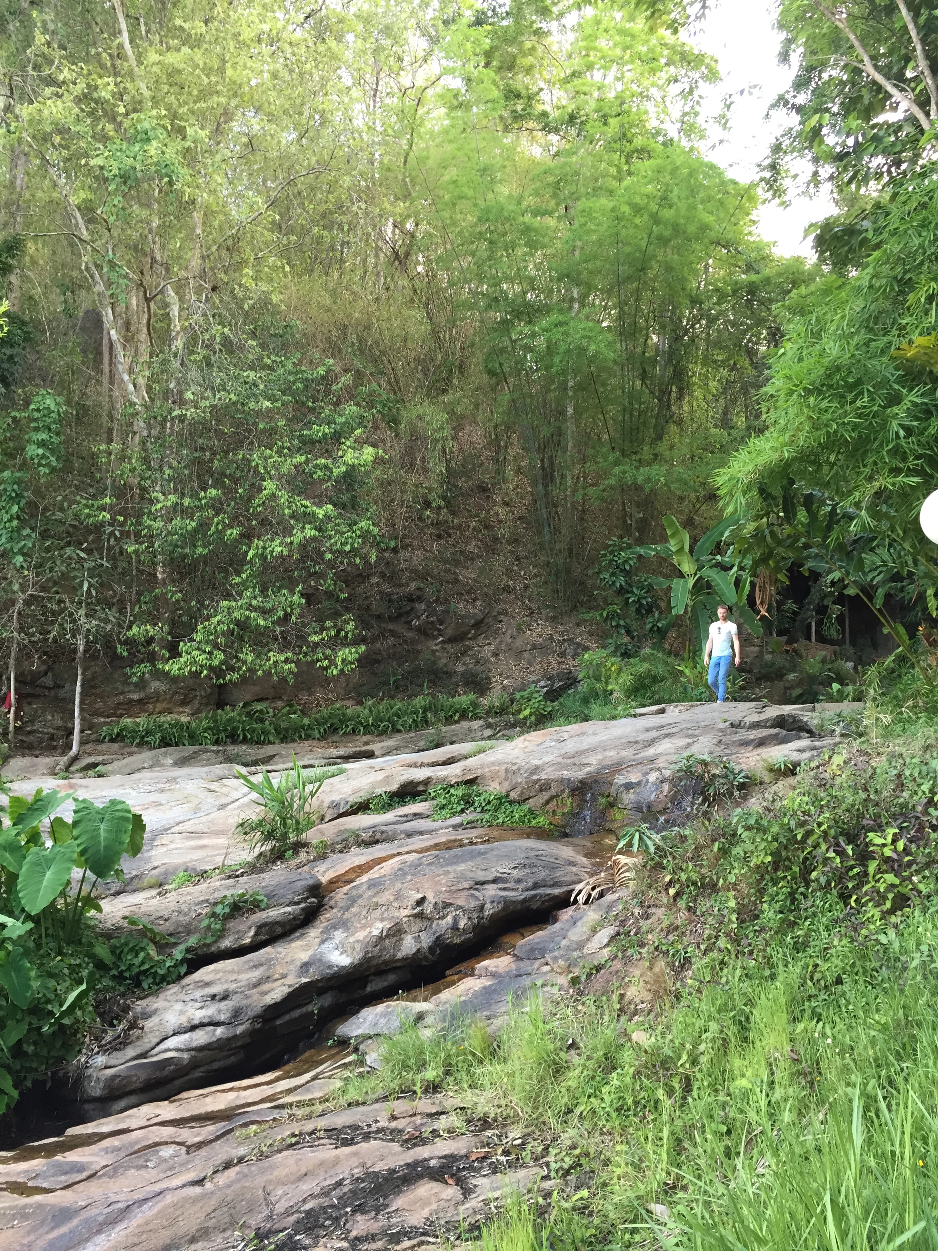 A dry river and Teune