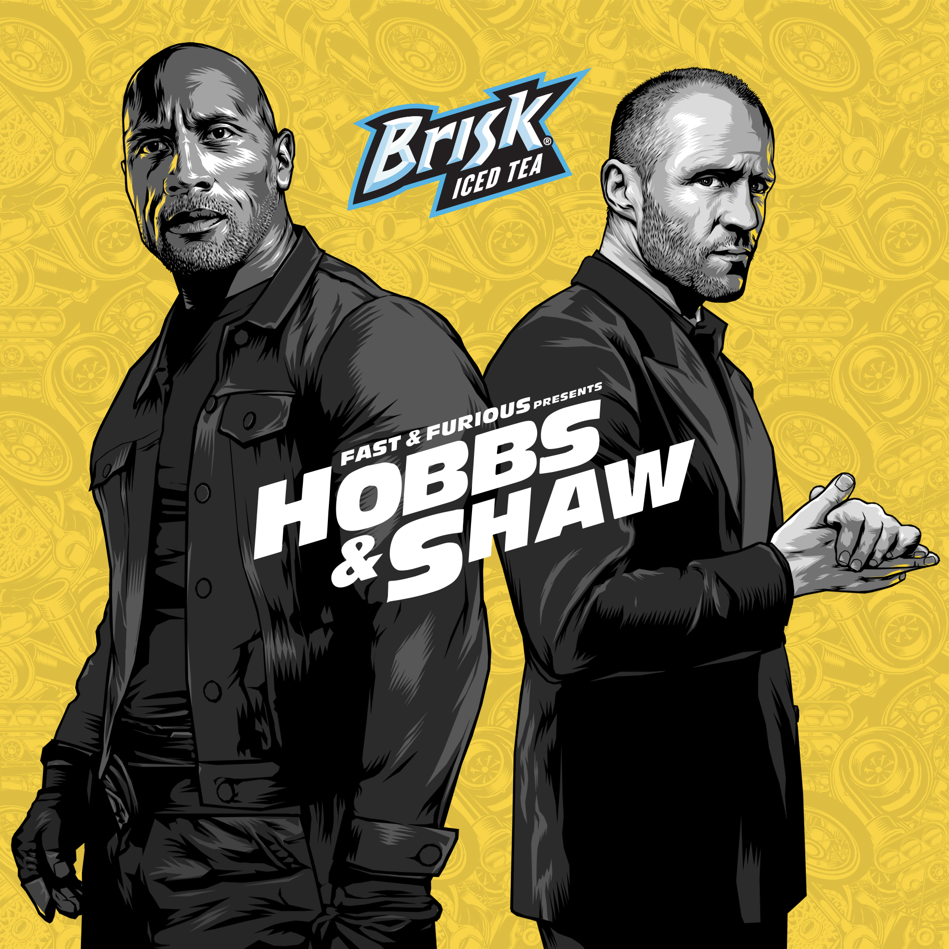 Hobbs and Shaw for Brisk Iced Tea