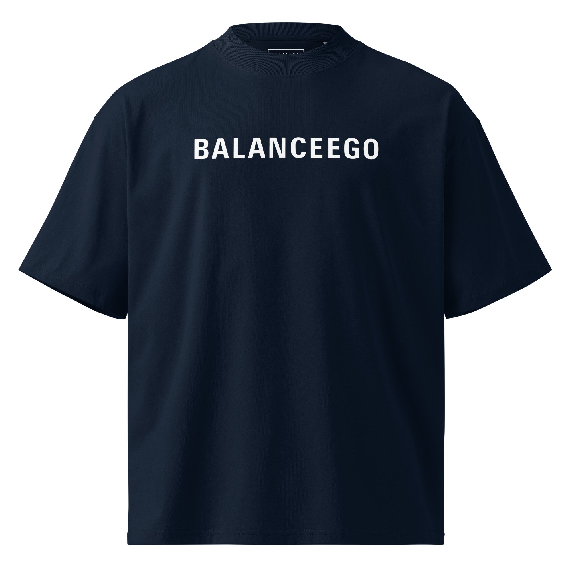 unisex-organic-oversized-high-neck-blaster-2.0-t-shirt-french-navy-front-6a7382f557c9f.jpg