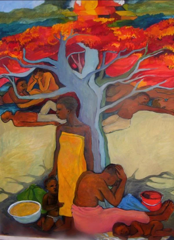 Chikumbi Bombing 1987 Painting by Ruth Hartley.jpg