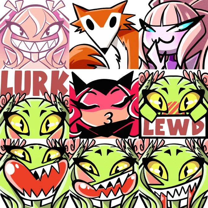 EMOTE / EMOJI STARTING AT: $15 1 colored emote / emoji of your choice. Emote: small portrayed emotion in a theatrical manner. typically 224px in size. if you require a specific px size, please inform me before I begin