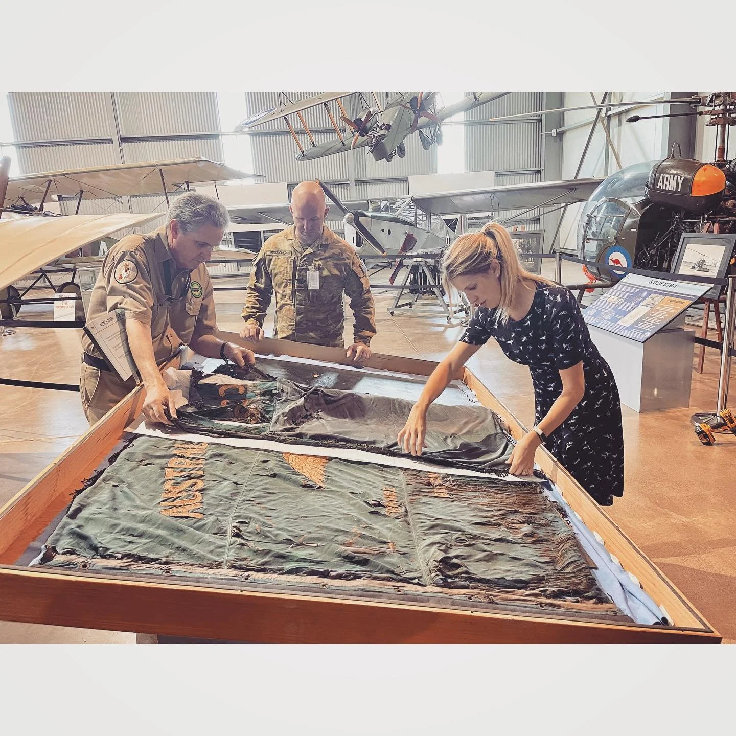 I&rsquo;m very grateful that my job lets me explore this amazing country. This project took me to Oakey and the Army Flying Museum where I met a wonderful team who took their time to show me around and tell me so many stories of the objects and their