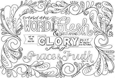 Beautiful Bible Colouring Pages To Download And Print