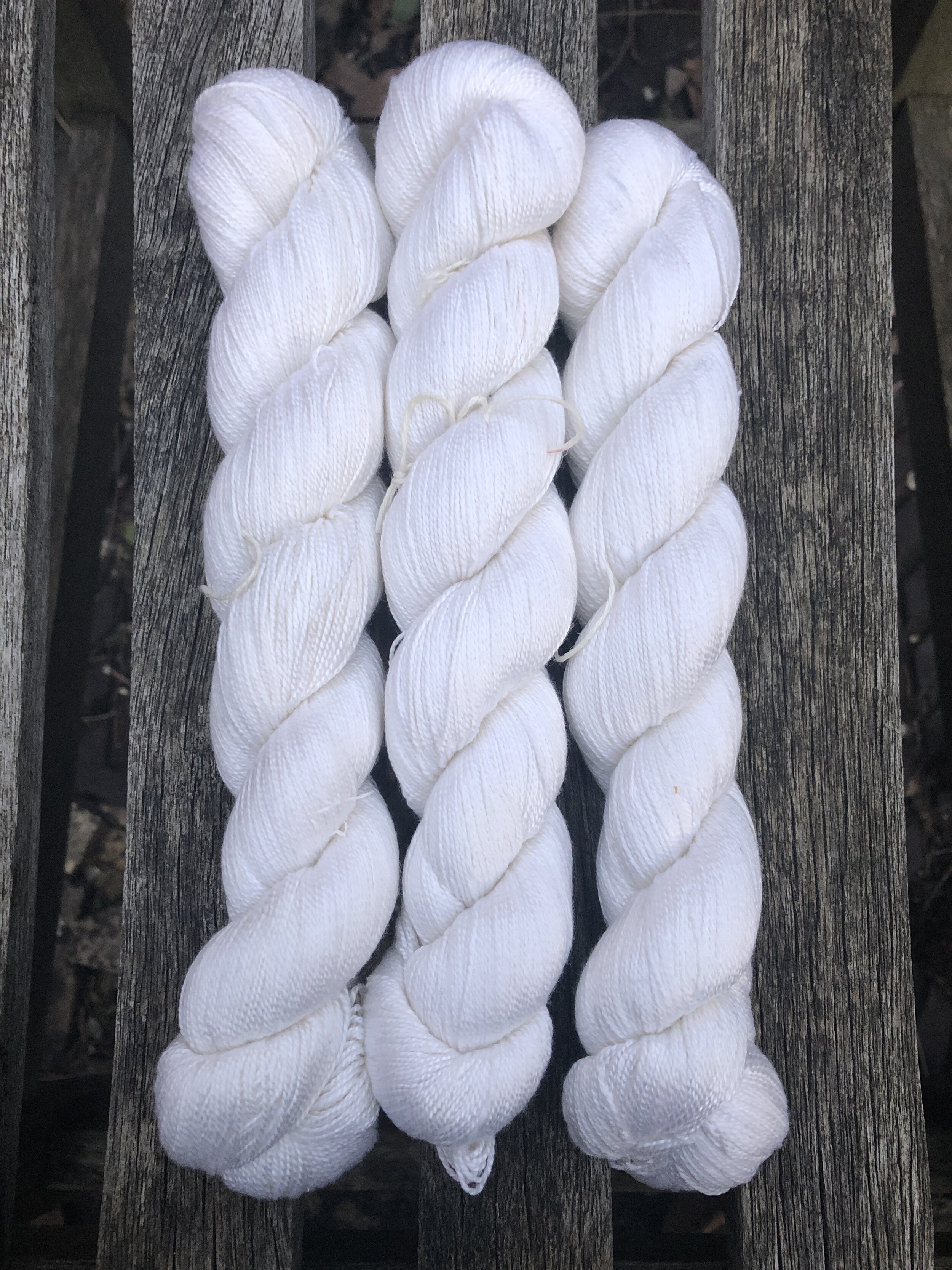 mulberry silk lace hand dyed