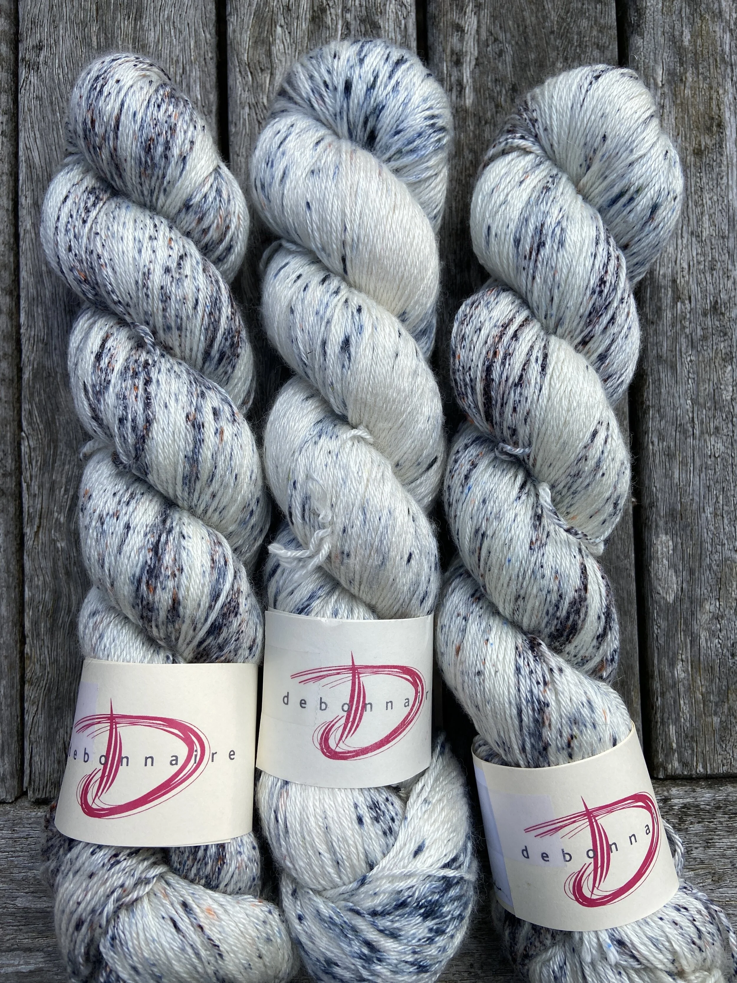 bfl silk specked handdyed 4ply