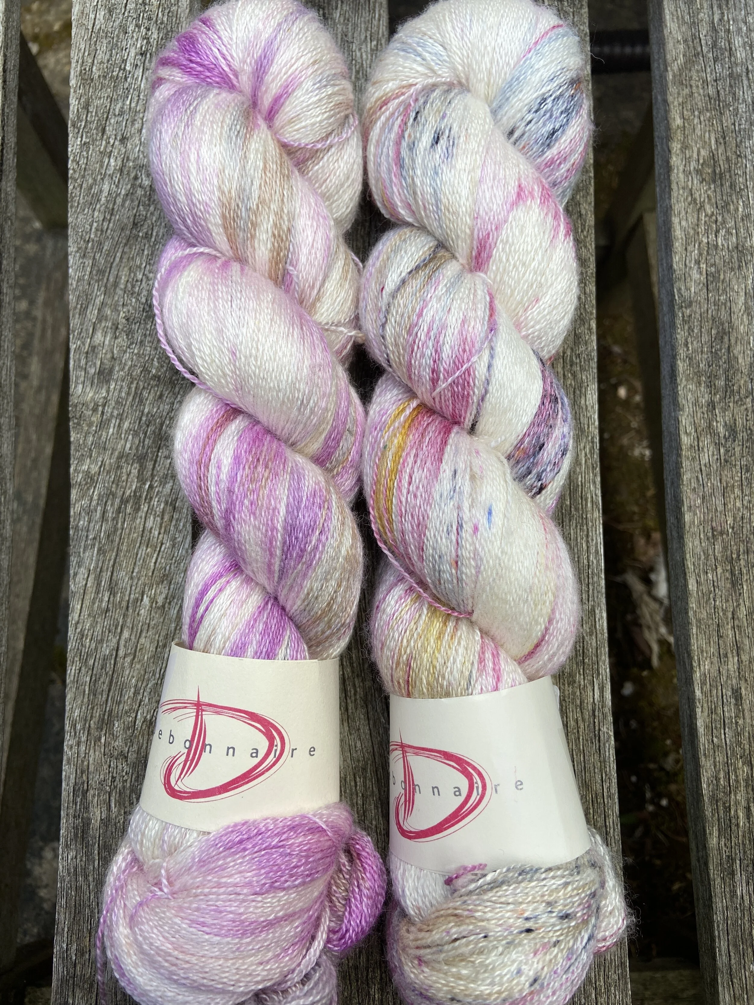 plum speckled bliss lace