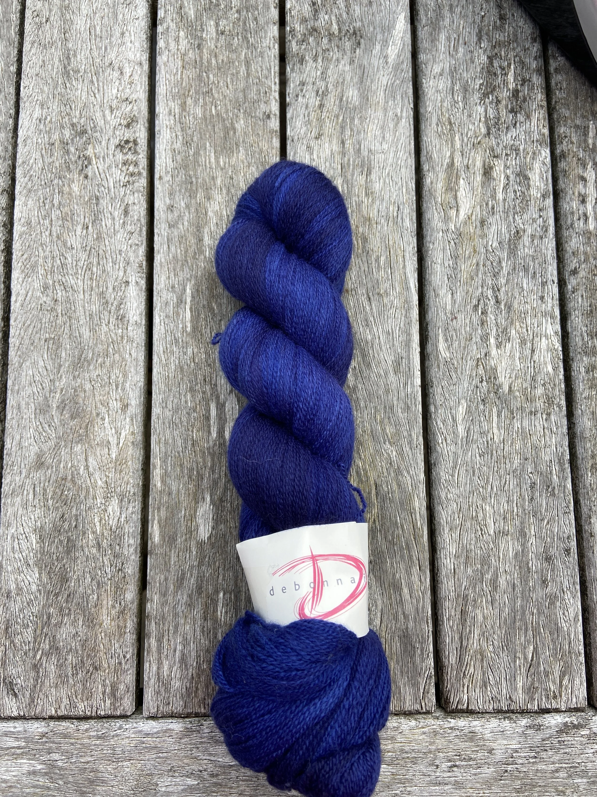 navy merino lace