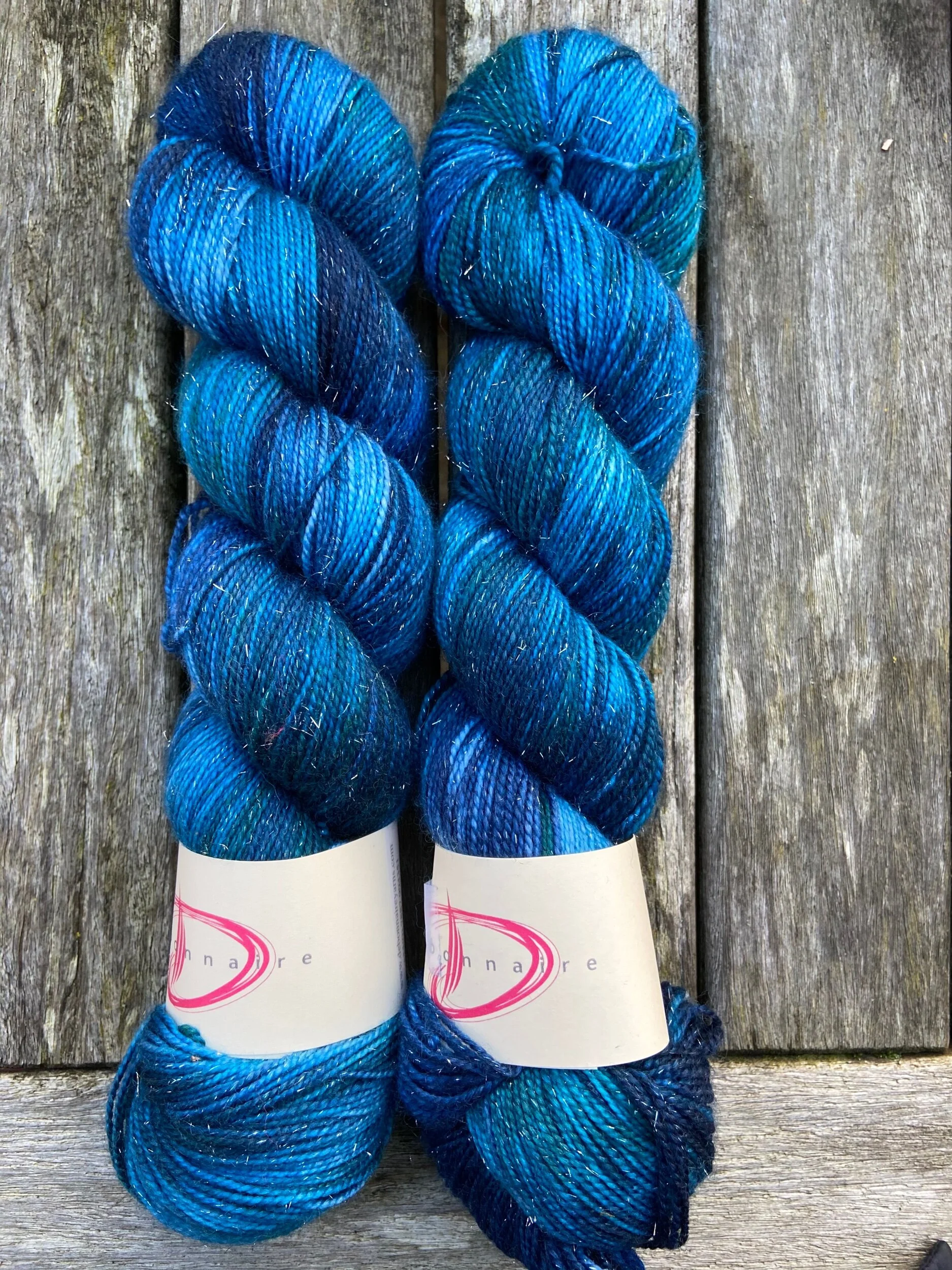 midnight jade shimmer sock
