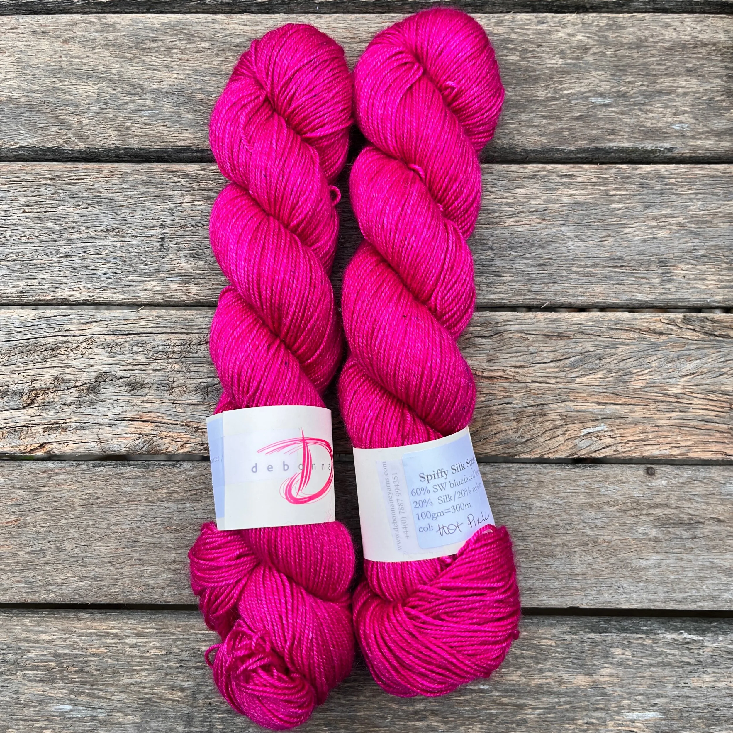 hot pink sport yarn