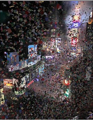 New Years Eve Times Square, NYC