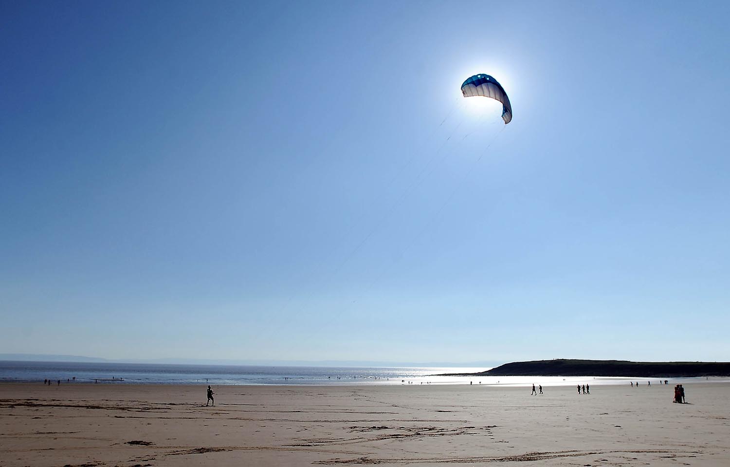 Power Kiters at Barry Island