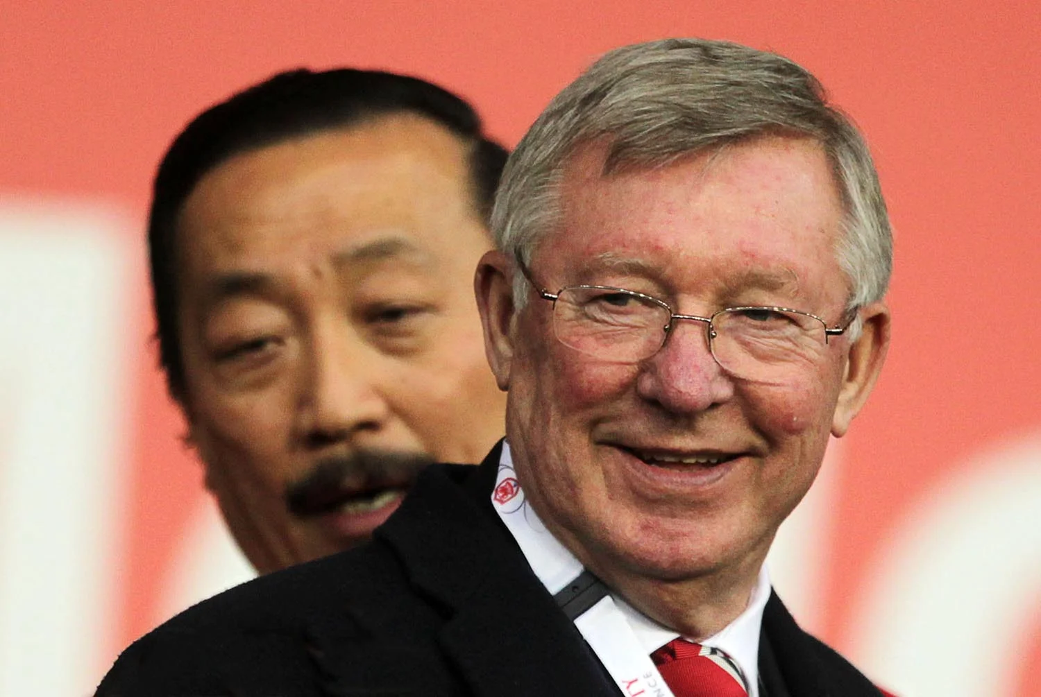 Vincent Tan and Alex Ferguson