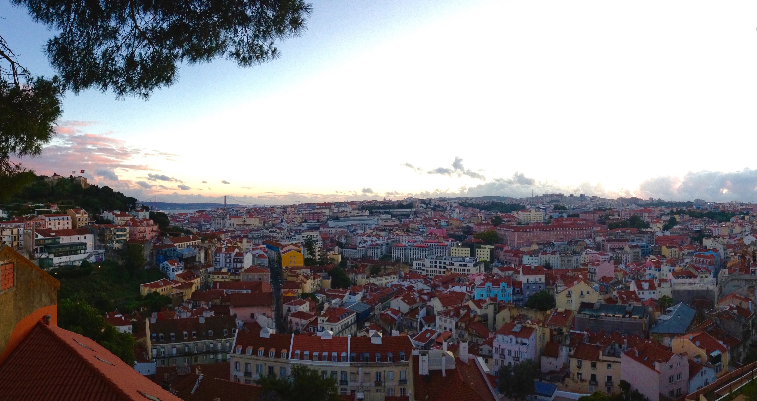 Lisbon, from the Miradouro da Graça, Portugal