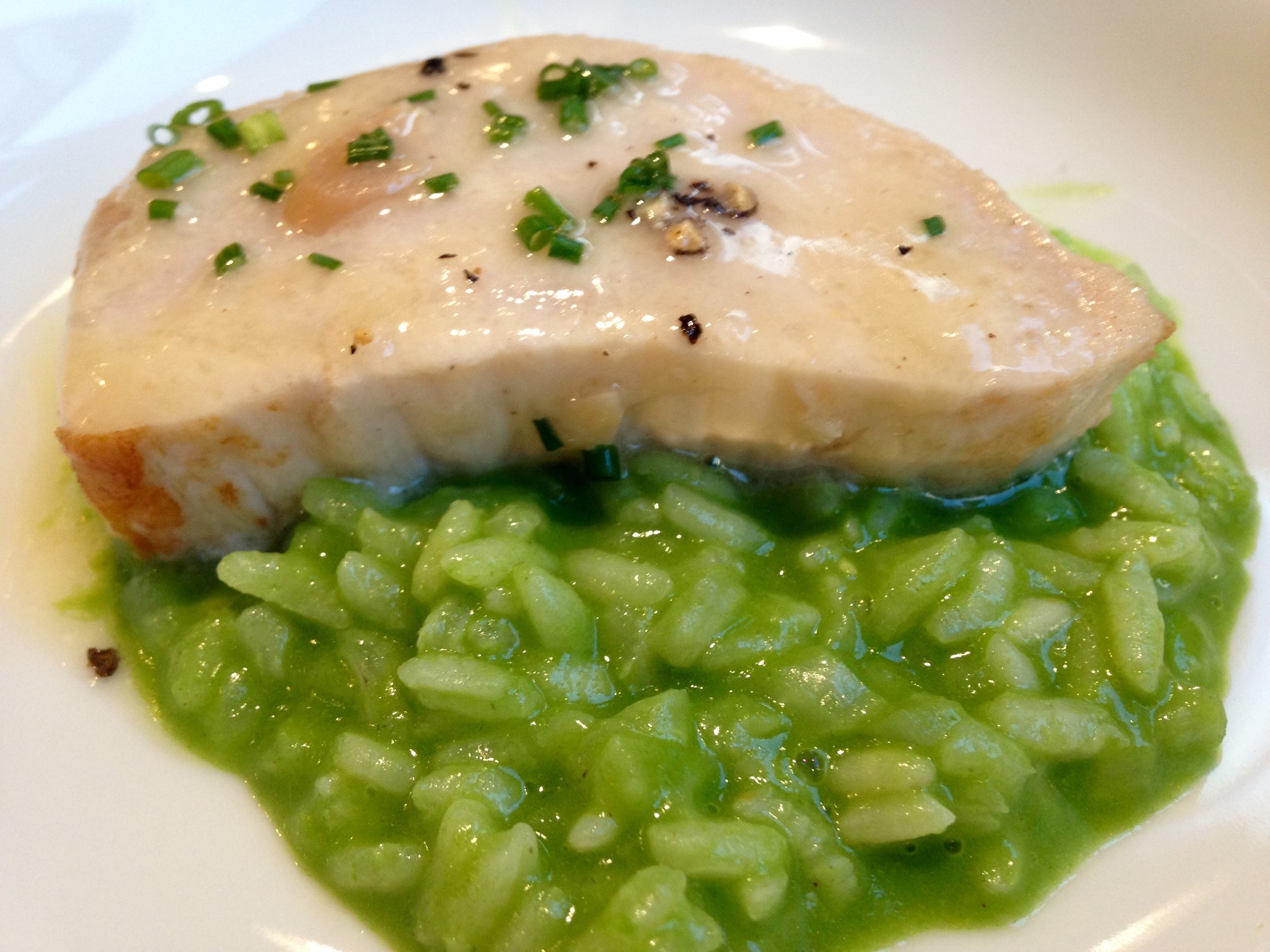 swordfish w/cilantro rice