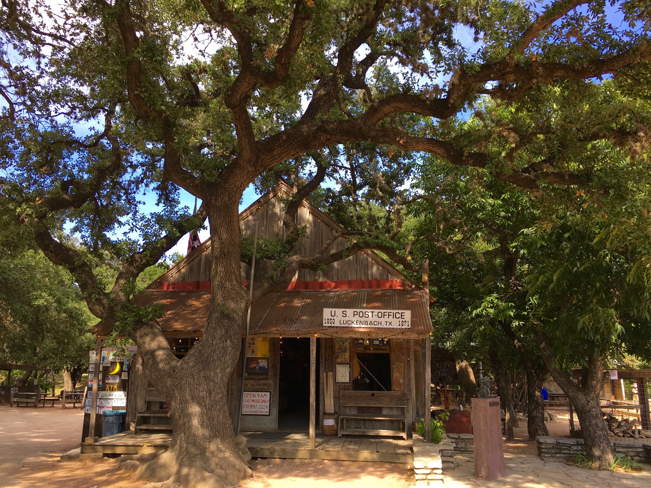 Let's go to Luckenbach, Texas with Waylon and Willie and the boys...