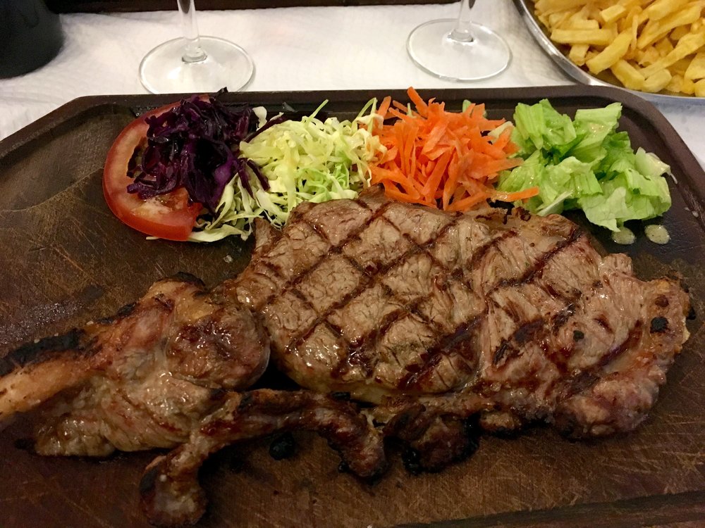 Entrecote na Tabua "grilled steak"