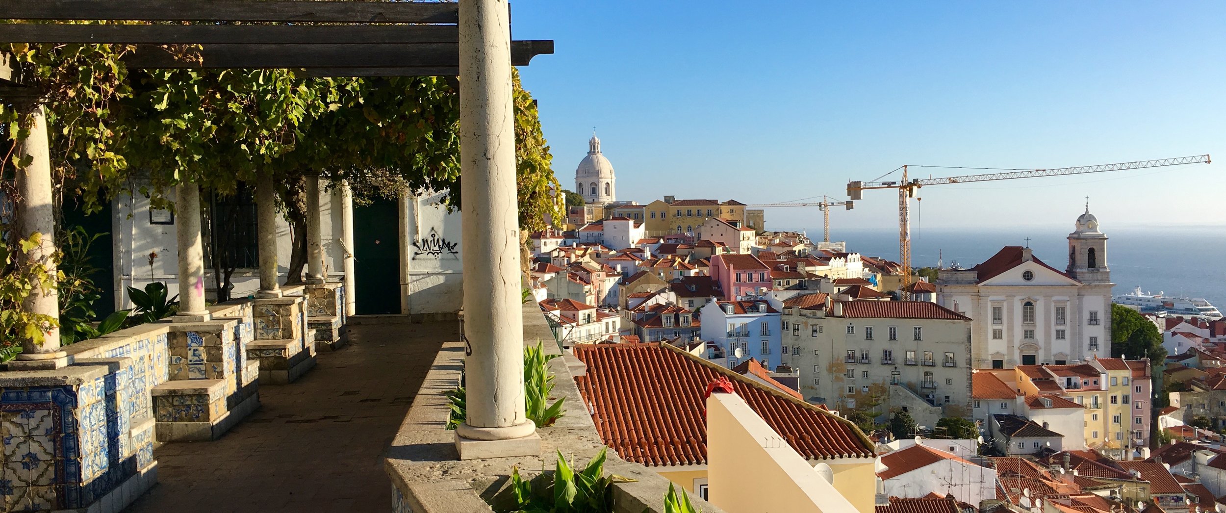 Miradouro de Santa Luzia, Lisbon, Portugal