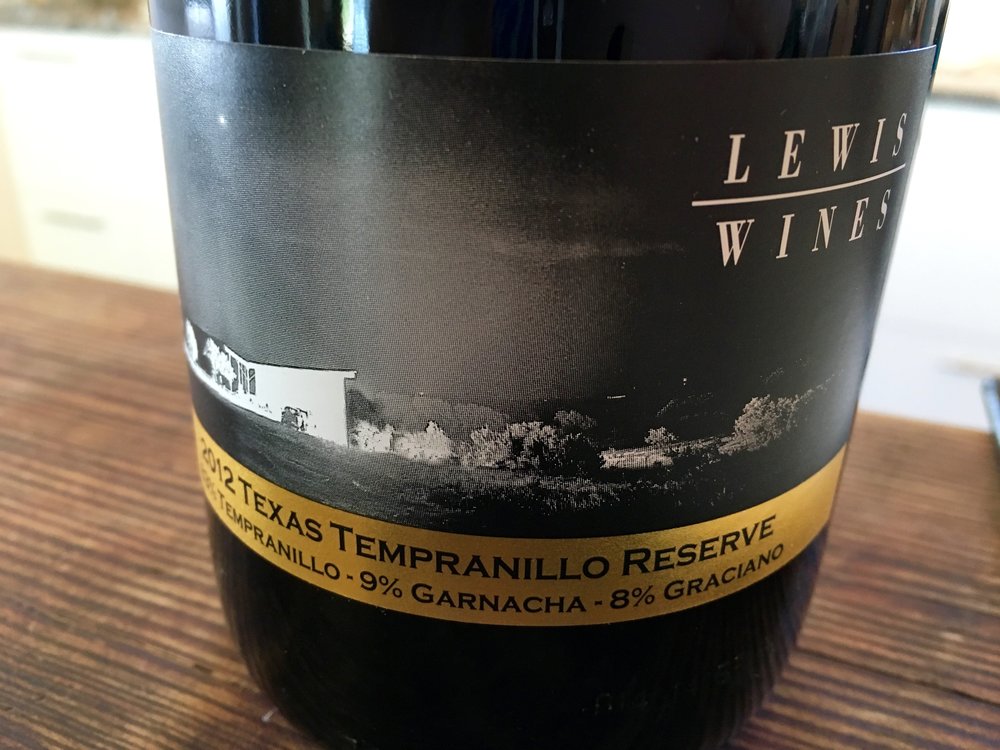 2012 Tempranillo Reserve