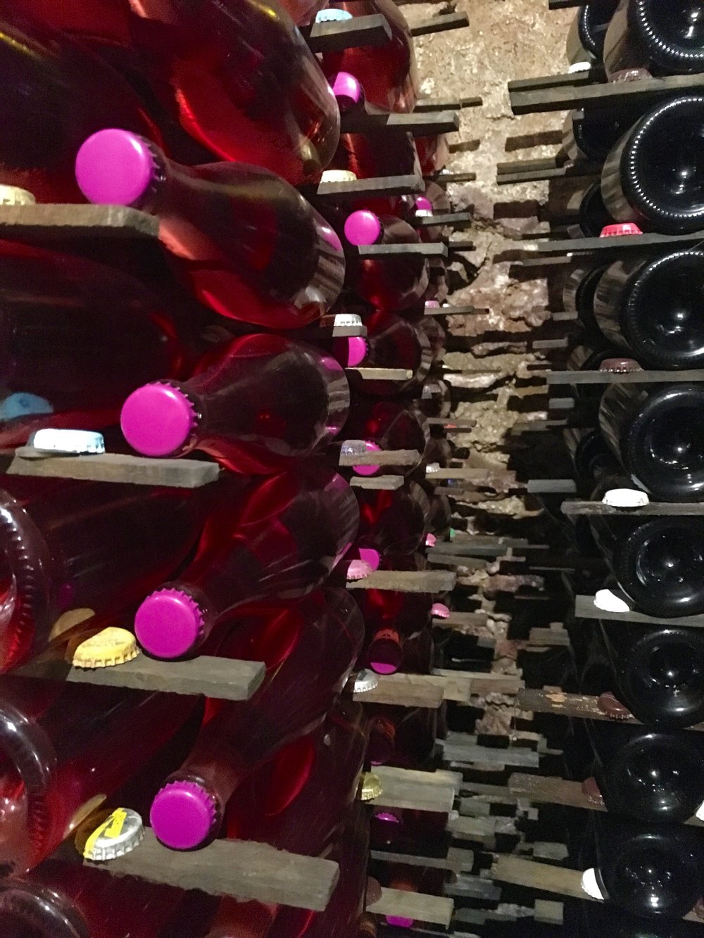stacked bottles!