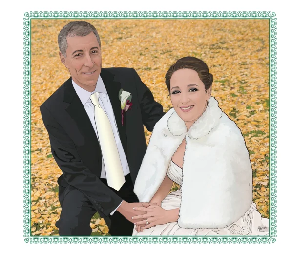 Commissioned Wedding Portrait
