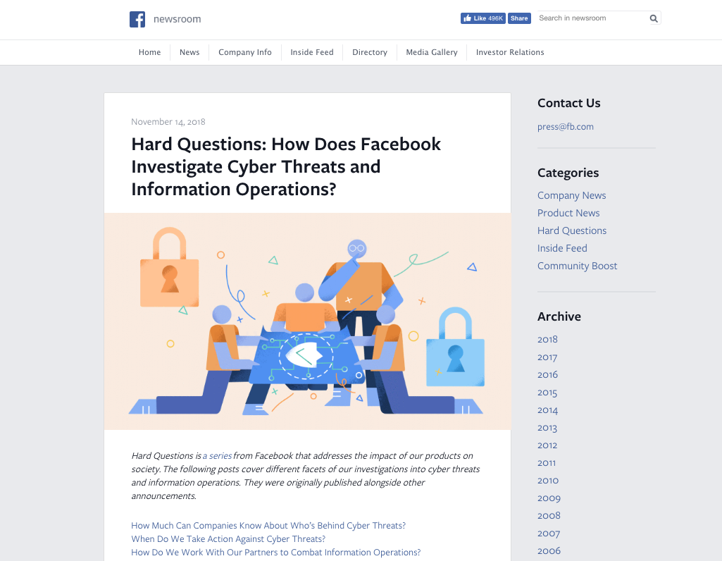 Facebook’s ‘Hard Questions’ puts across the company’s case persuasively