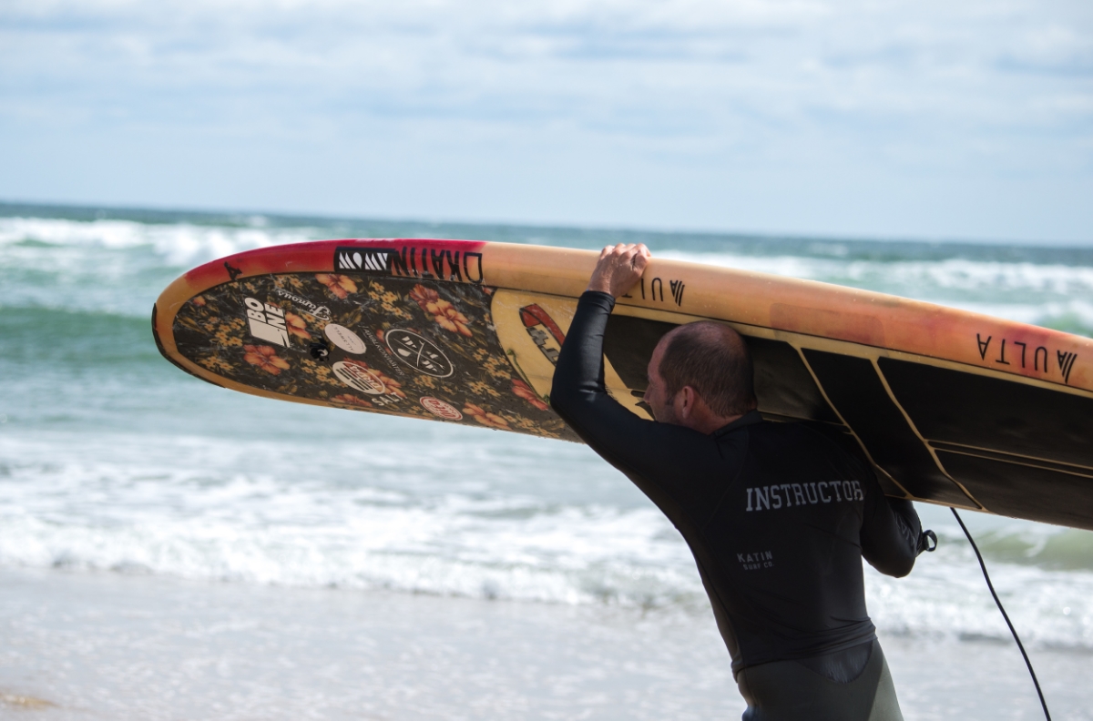 JEAN PIERRE PEREAT | MIGHTY UNDER DOGS + A WALK ON WATER | Montauk, NY 2015 | Photo: Andreea Waters
