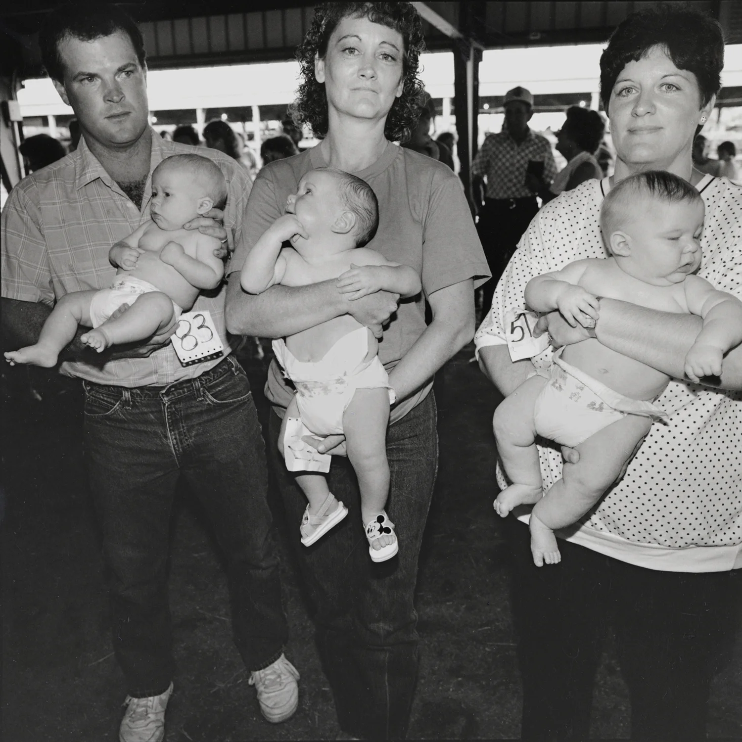 Baby Contest, Butler, Missouri, archival pigment print,16x20, 1990