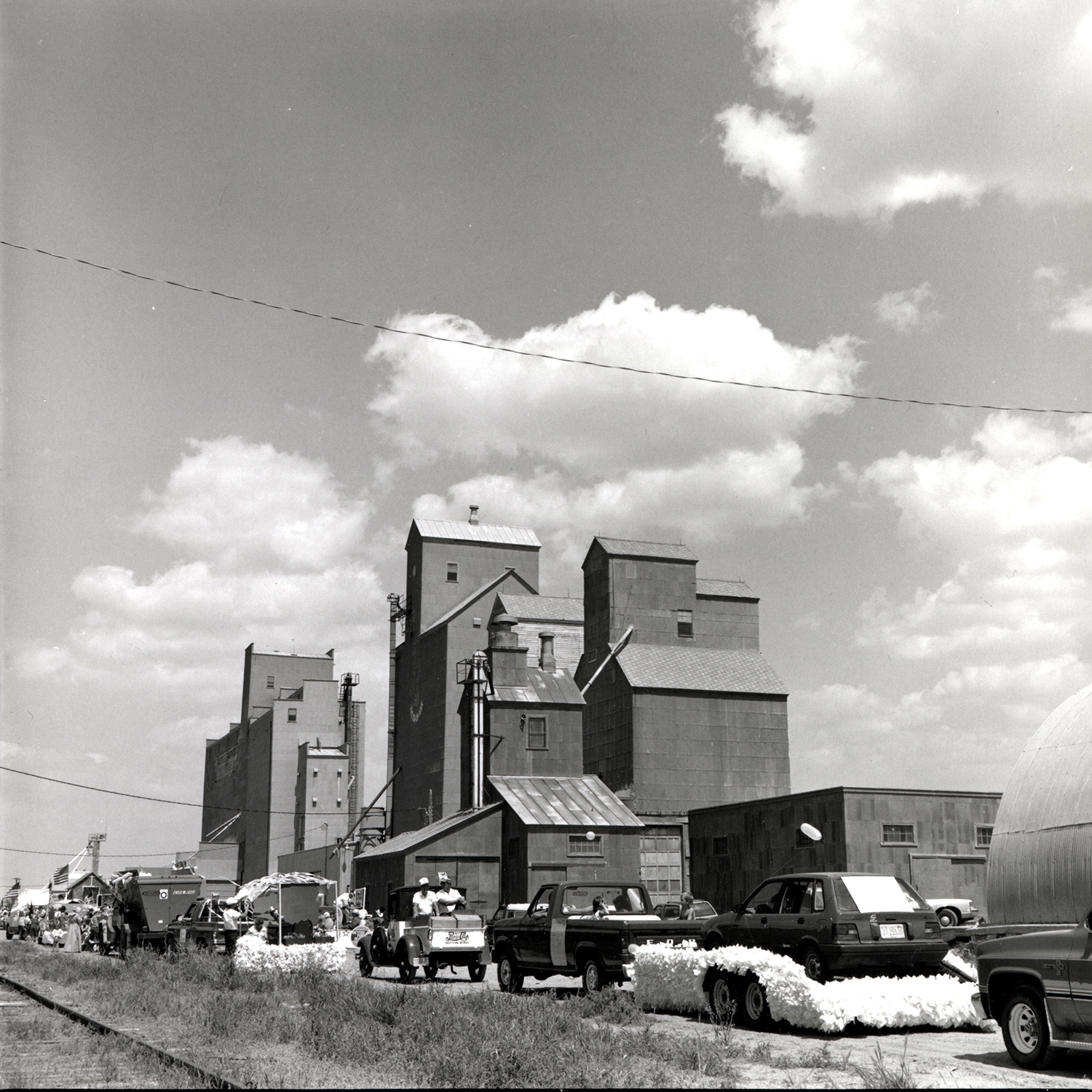 The Old Timer's Day Parade, Fairview, Montana, archival pigment print, 16x20, 1988