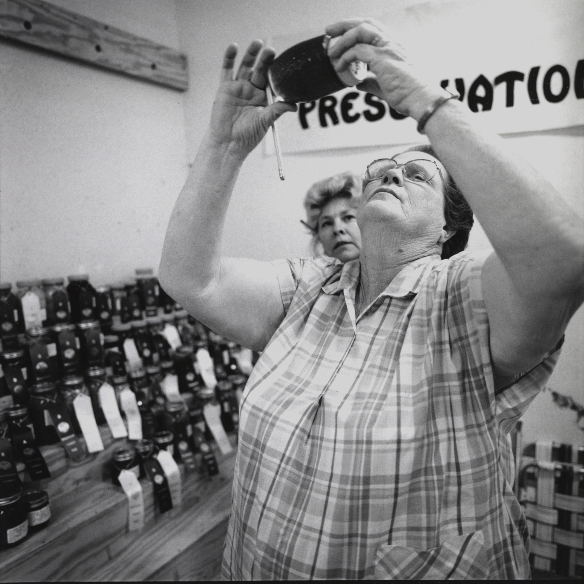 Women Judging Jam, McCrory, Arkansas, archival pigment print, 16x20, 1990