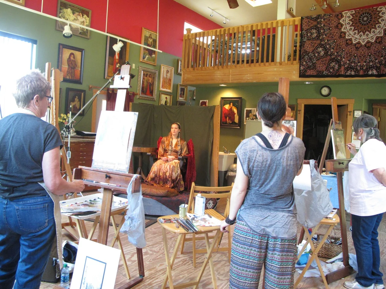 Workshop in my Studio
