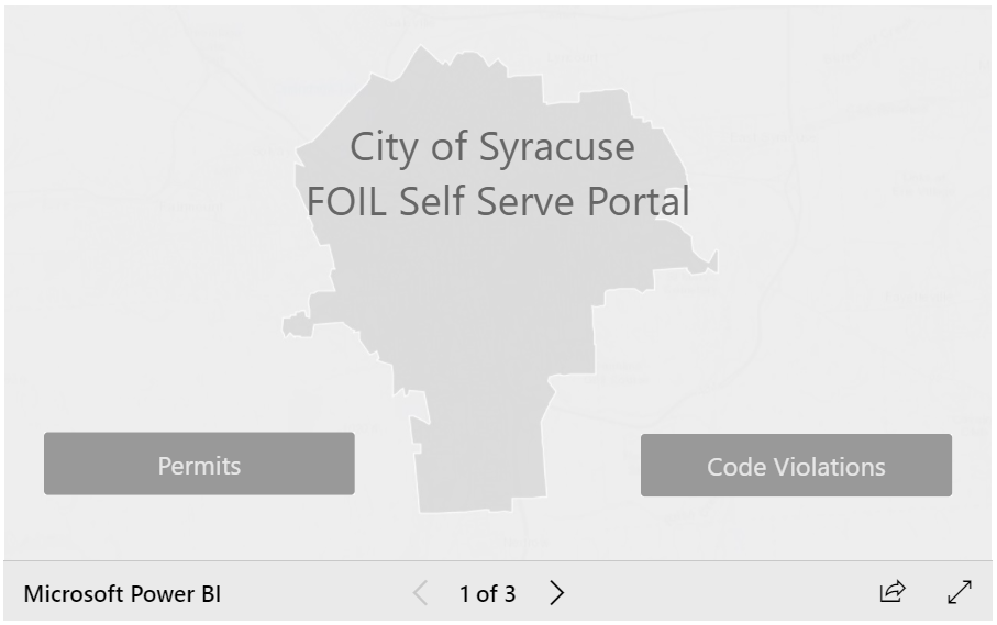 New FOIL self-serve portal