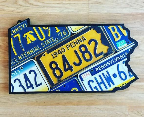 State Plate Signs