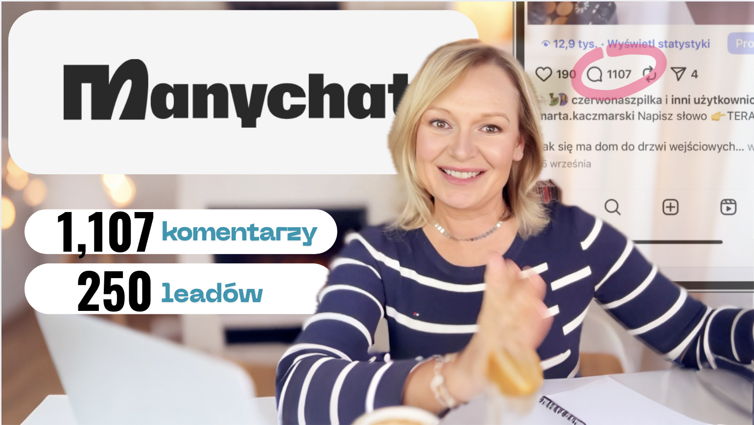 ManyChat na Instagramie – dlaczego działa i klienci piszą pierwsi.