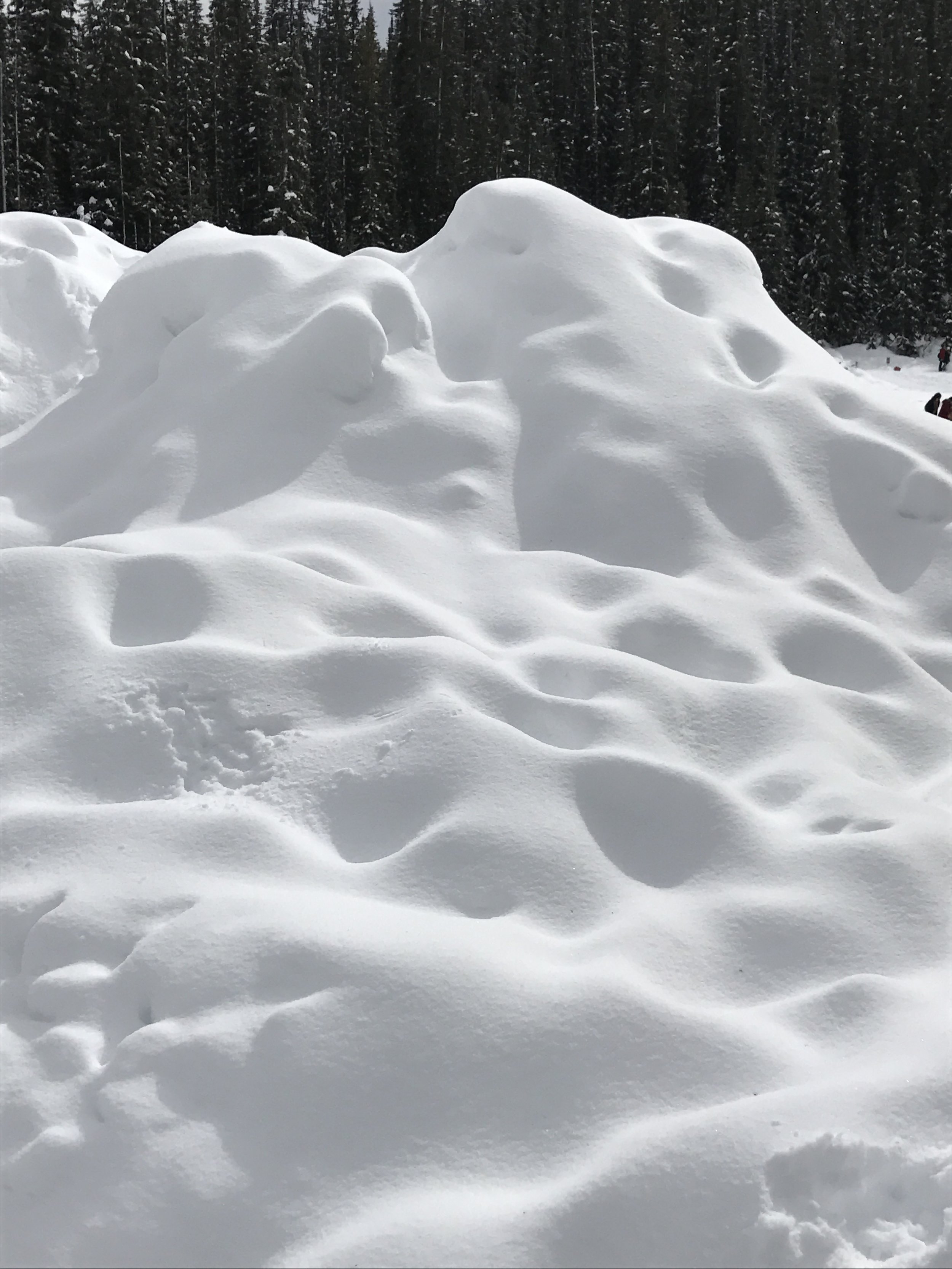 snow mound