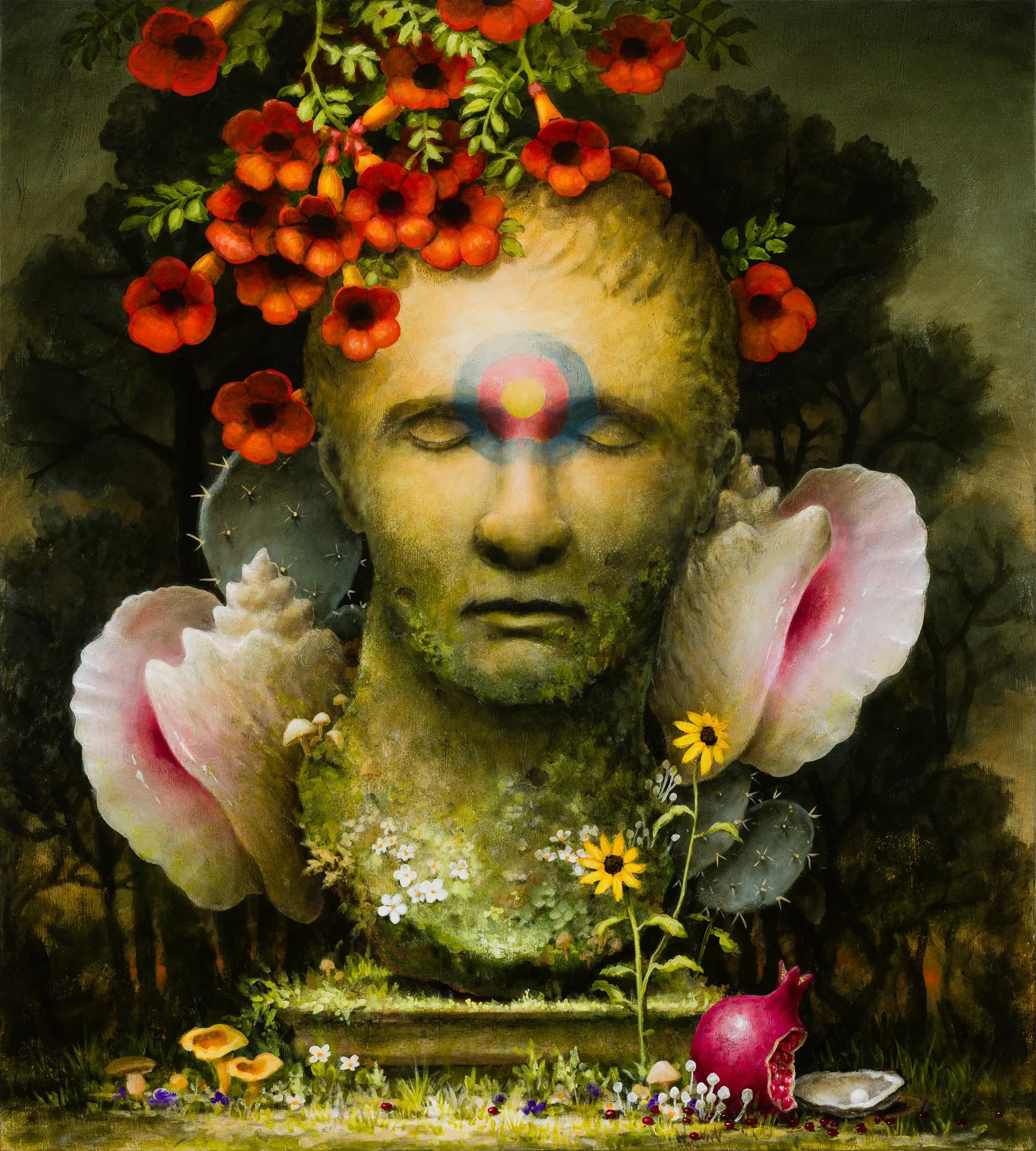 Temple of Dissolution, 40"x36"
