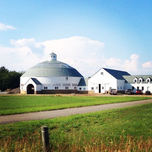 Abby Rockefeller's Churchtown Dairy. Opening soon in Columbia County. If you want a building to last, put a stone roof on it. #builtright #sustainableagriculture @stkingsley