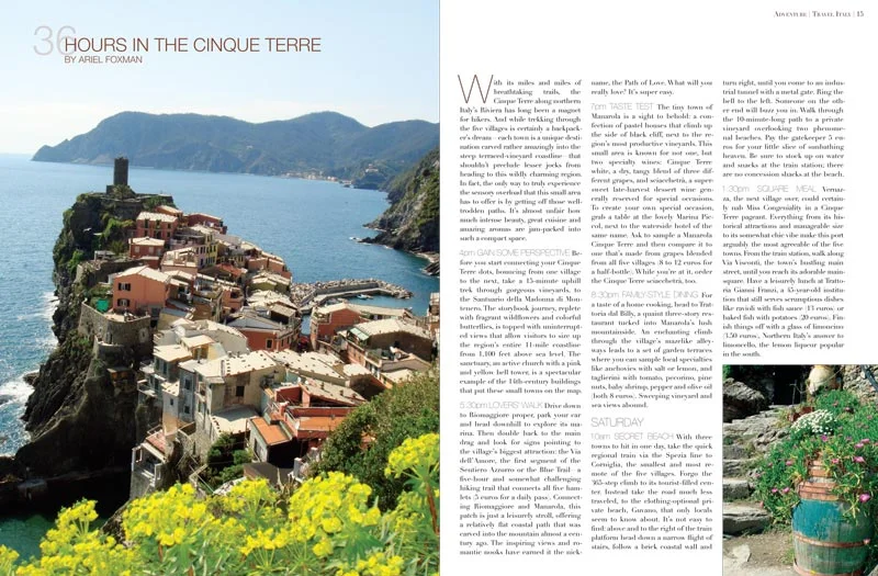  Client: coursework Date: May 2010 36-page magazine Photos&nbsp;©&nbsp;Sharon McElroy 