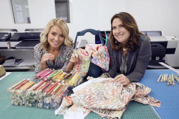 Working on current KRH Collections at Design Works Intl. in New York City, where Nancy Fire is Creative Director and Design Director of Kelly Ripa Home.