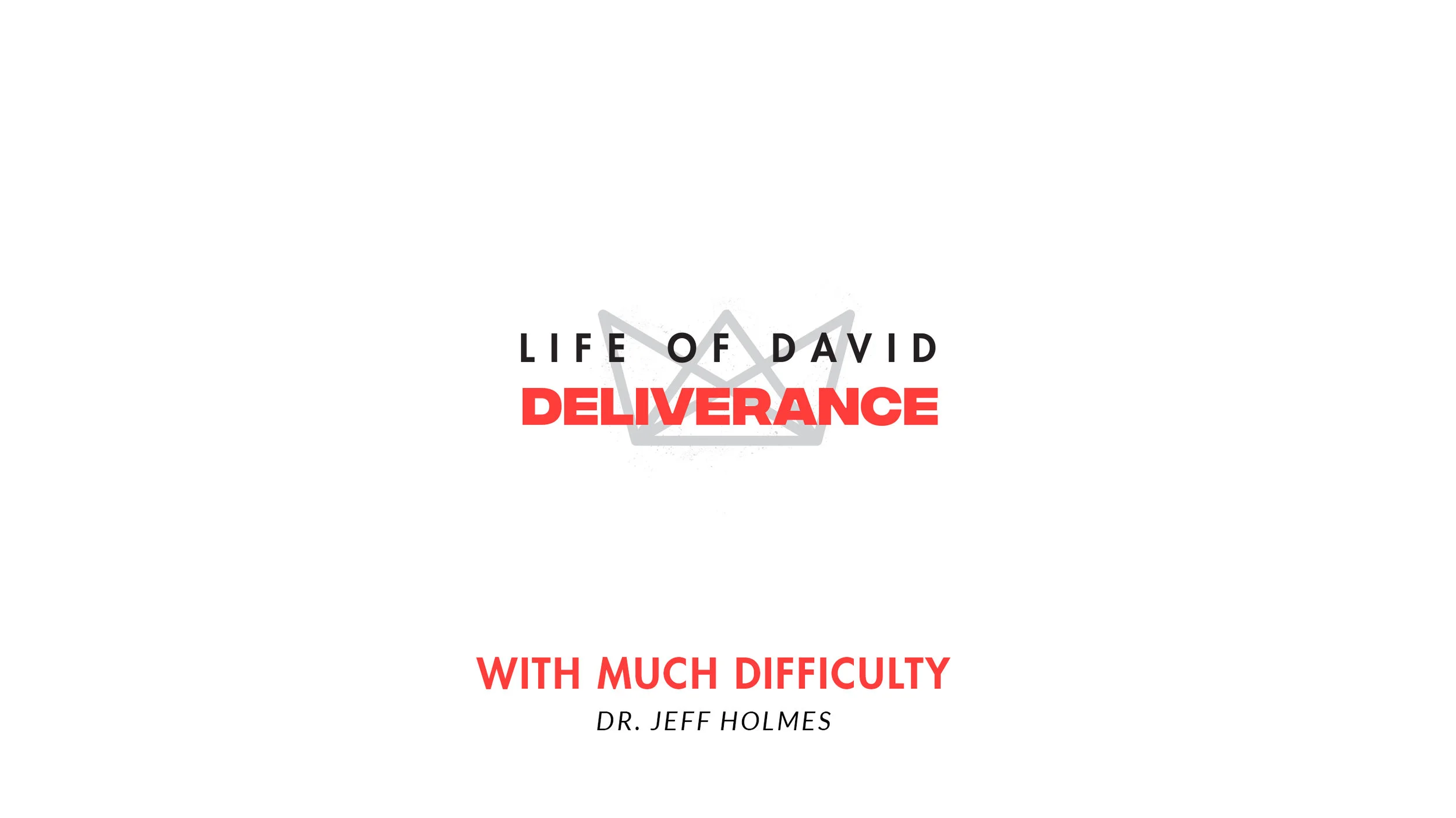 September 22 &amp; 23, 2018 | Deliverance: With Much Difficulty 