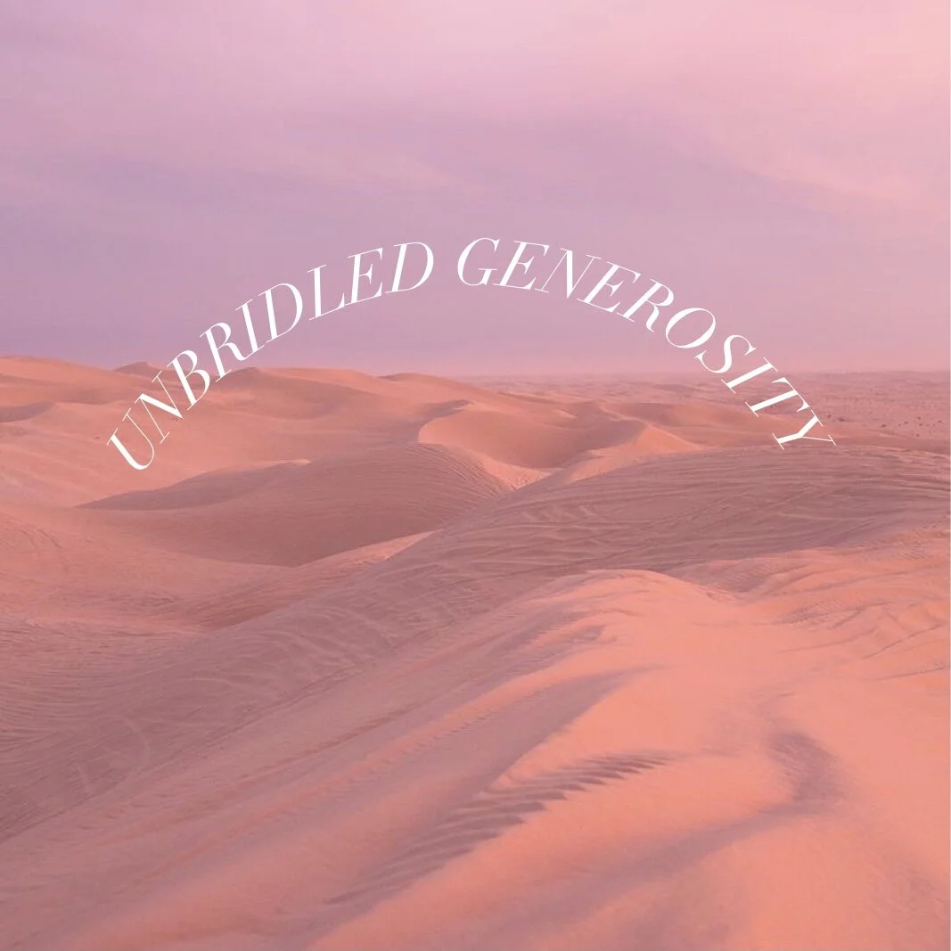 November 15, 2020 | Unbridled Generosity 