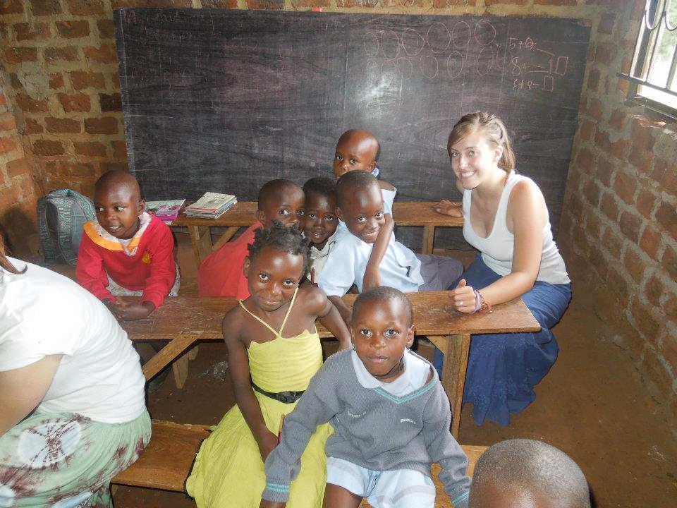 I went to Bulenga to "TEACH" a P.1. Math Class because..........?