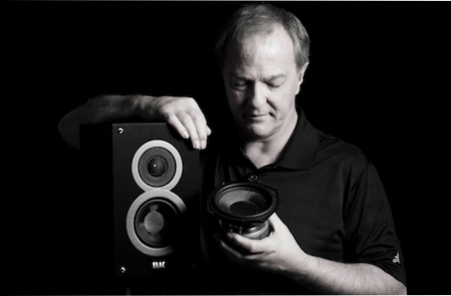 Andrew Jones of ELAC. Photo credit: ELAC. ELAC's website text explains: “The ELAC Debut series delivers superior performance thanks to custom made key components, with no off-the-shelf parts. Unlike many more expensive speakers that mix parts-bin drivers, bare-bones crossovers and generic cabinets—every ELAC speaker is built from a clean-sheet design.”