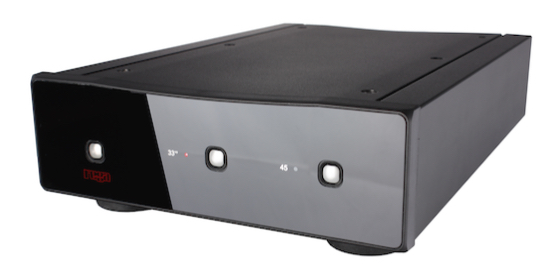 'RP10 Custom power supply. Housed in Rega's vibration and speed control circuit dedicated to running the 24v low noise motor. The speed and control of the motor is achieved by using a new DSP (Digital Signal Processing) generator built upon a high stability crystal.' 