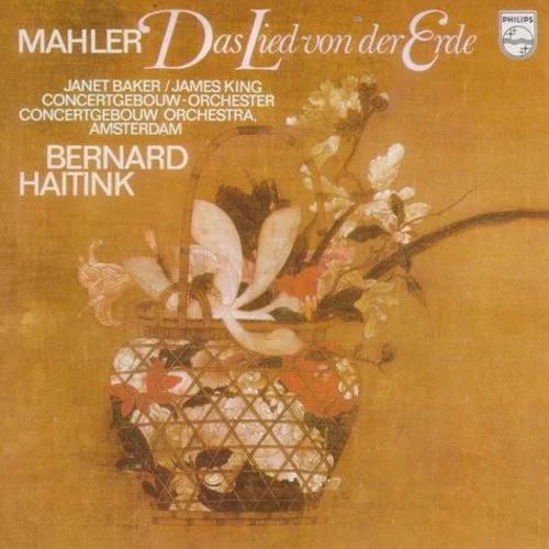 The two usual suspects for vinyl Das Lieds are Bruno Walter on Columbia and Otto Klemperer on EMI (with the peerless Fritz Wunderlich on tenor). I discovered this superb Philips when a music student in London in the early 80s. You’ll get very refined playing from the Concertgebouw and Haitink, with fine singing from James King and a knockout performance by Janet Baker. This one can be found in lots of classical bins.