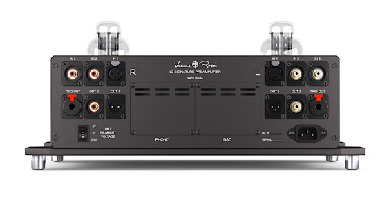 The module plates located on the rear panel. Undo four screws for each of the two modules, plug and play.